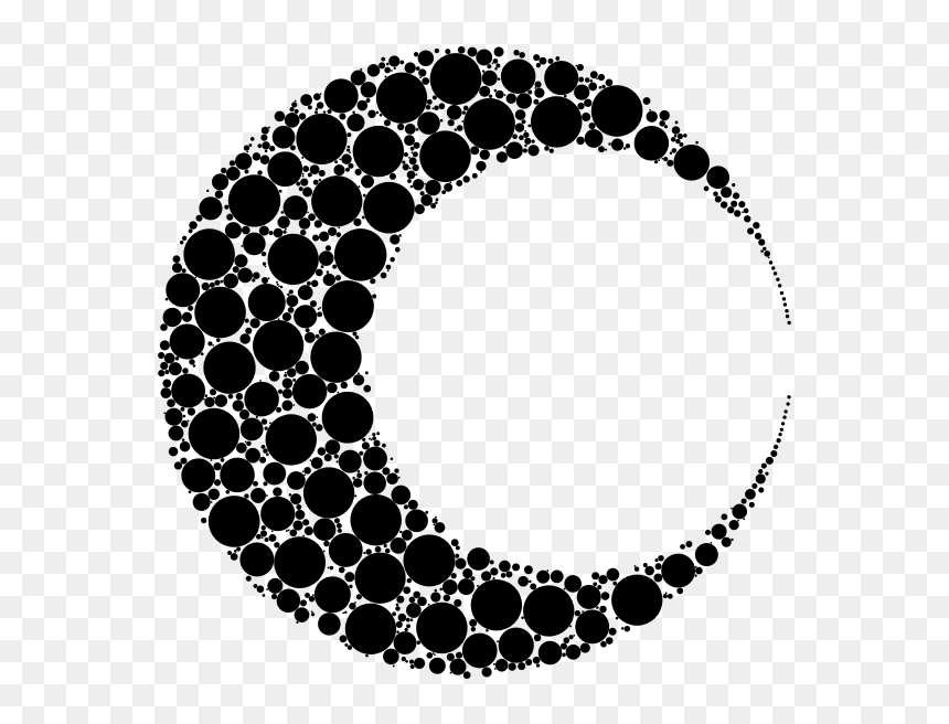 Crescent Moon Circles - Melnikov House, HD Png Download - cresent moon png