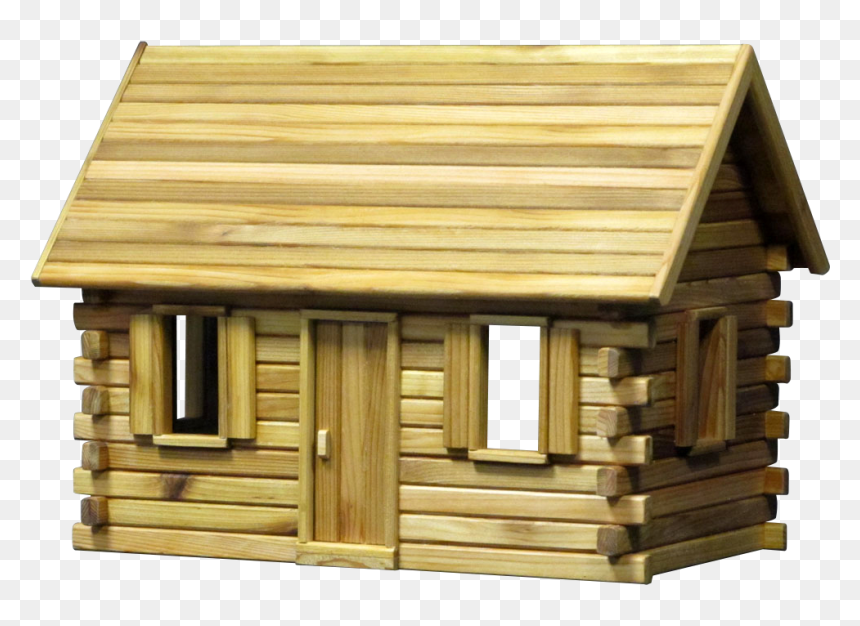 Lakeside Retreat Log Cabin Dollhouse Kit, HD Png Download - cabin png