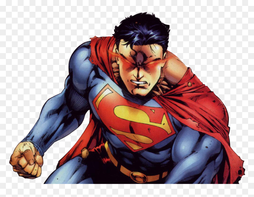 Superman In Battle, HD Png Download - superman flying png