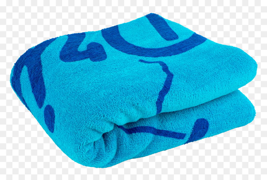 Turquoise Beach Towel , Png Download, Transparent Png - beach towel png