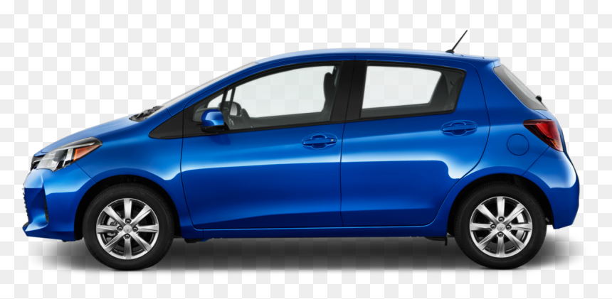 Clipart Free Library Toyota Silhouette At Getdrawings - 2015 Toyota Yaris, HD Png Download - toyota png