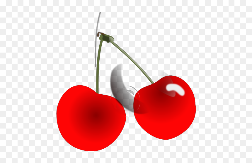 Two Red Cherries Png Icons - Cherry, Transparent Png - cherries png