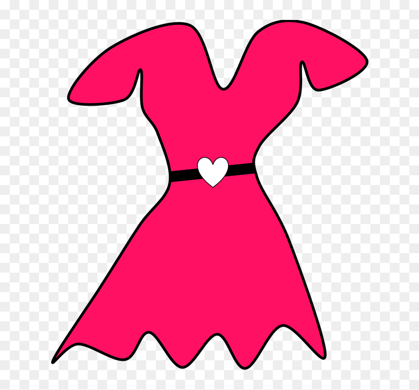 Girl Cartoon Dress Png, Transparent Png - party girl png