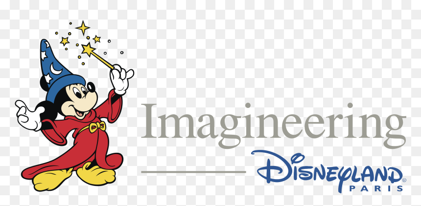 Imagineering Disneyland Paris Logo Png Transparent - Disneyland Paris, Png Download - disneyland logo png