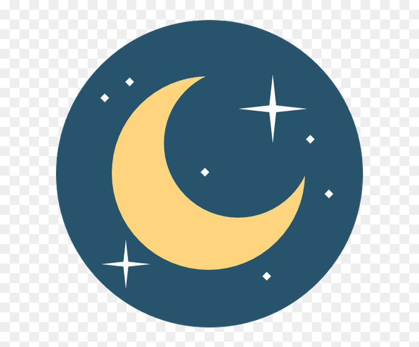 Crescent, HD Png Download - moon icon png