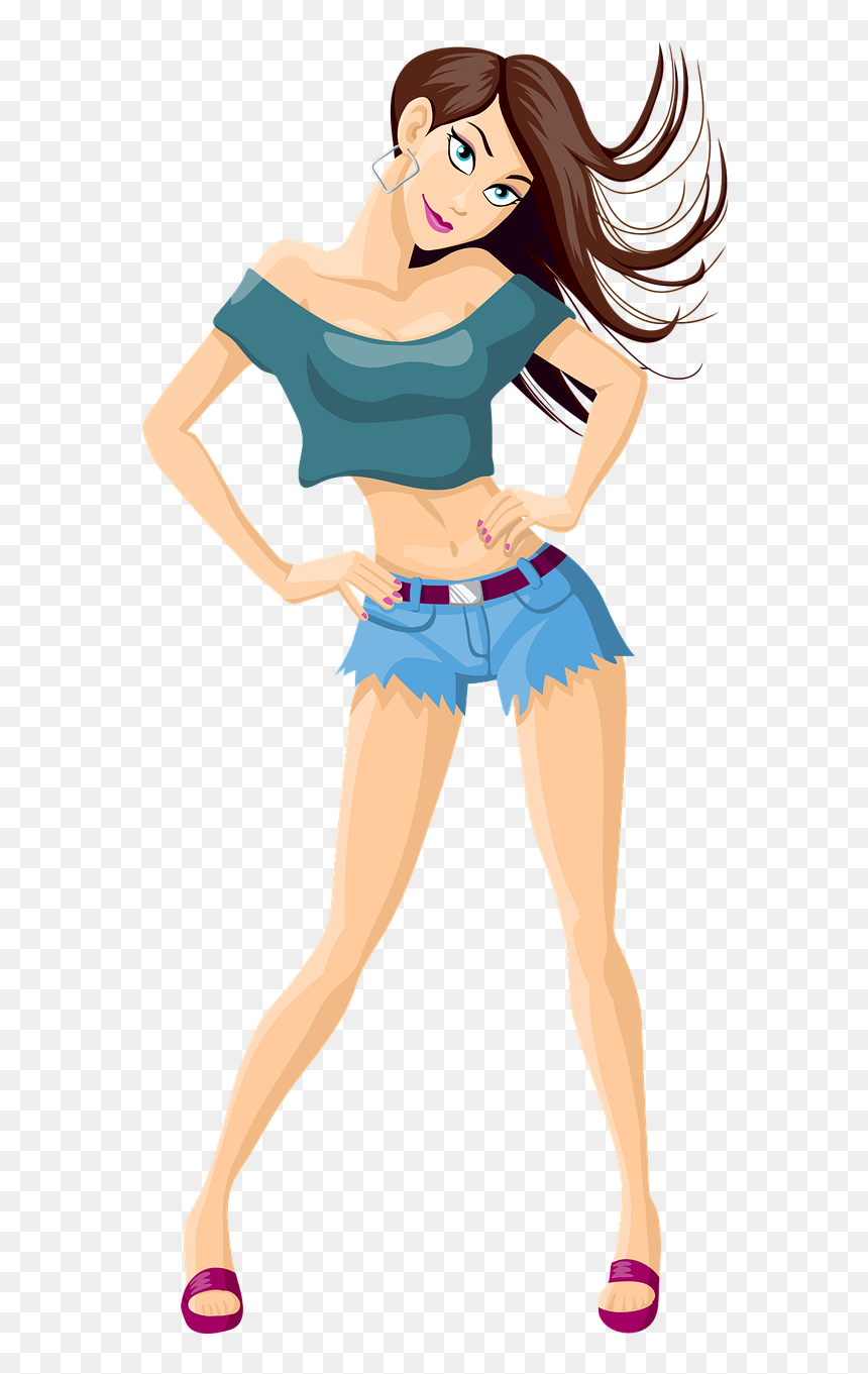 Guess The Girls Name, HD Png Download - party girl png