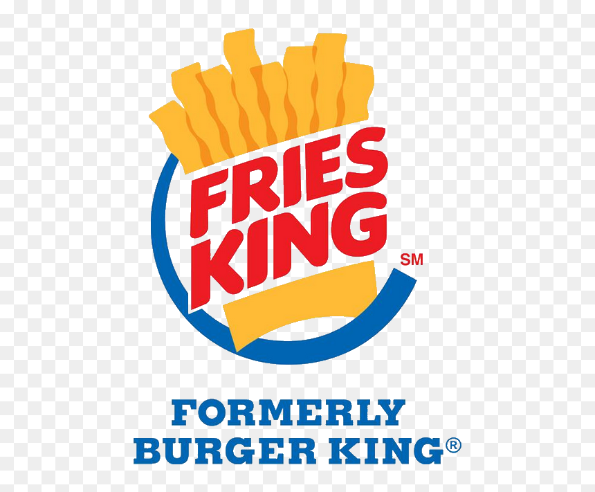 King Logo Png - Fries King Logo Png, Transparent Png - burger king logo png