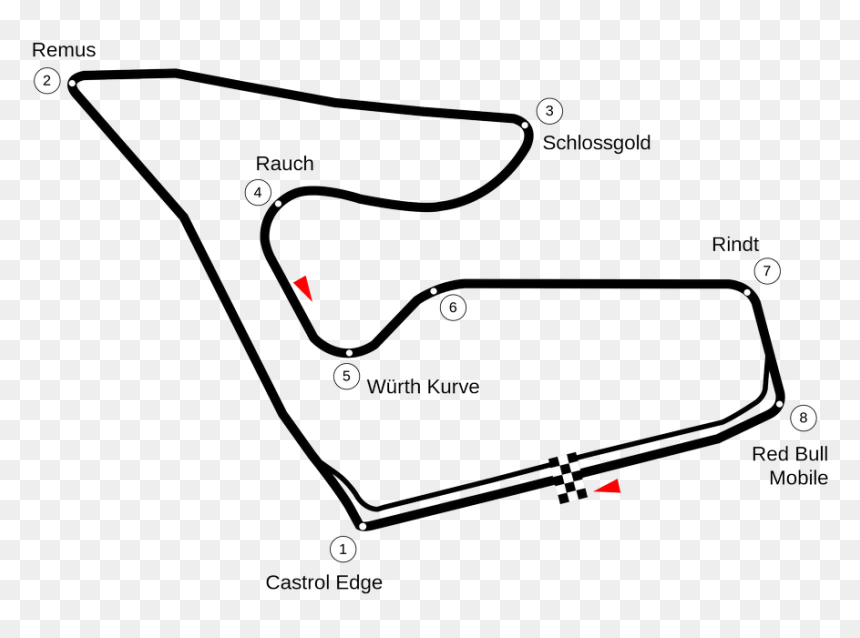 The Formula 1 Wiki - Red Bull Ring, HD Png Download - red bull png