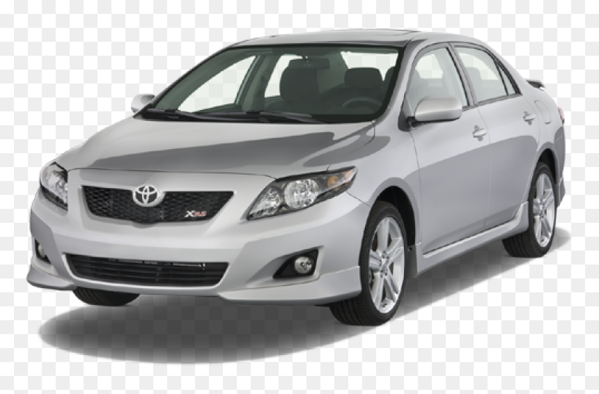 Sedan 2009 Toyota Corolla Png Image - Corolla 2009 Fog Lights, Transparent Png - toyota png