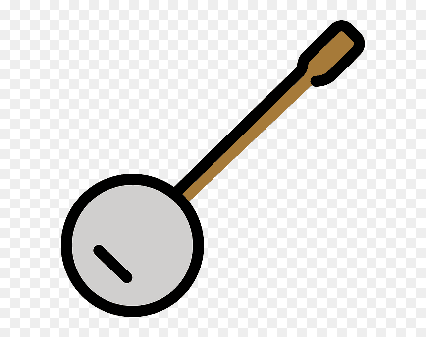 Banjo Emoji Clipart, HD Png Download - music emoji png