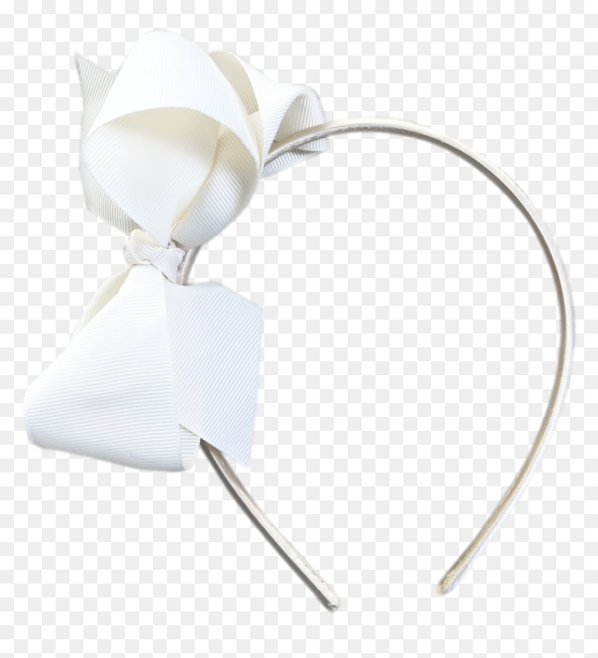 Image Of Cream Bow Headband - Headband, HD Png Download - headband png