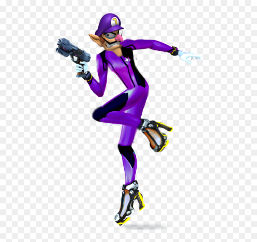Waluigi Zero Suit Samus , Png Download - Samus Returns Zero Suit, Transparent Png - zero suit samus png