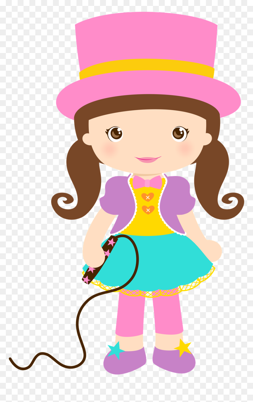Transparent Party Girls Png - Palhacinha Rosa Png, Png Download - party girl png