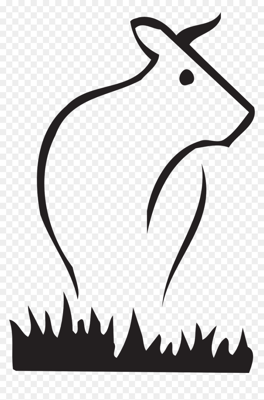 Cow Cattle Livestock Farm Png Image Clipart , Png Download - Stylized Animal, Transparent Png - cow head png