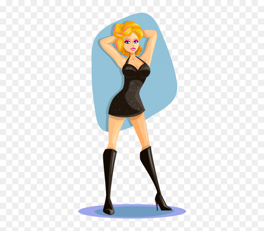 Girl Png - Illustration, Transparent Png - party girl png
