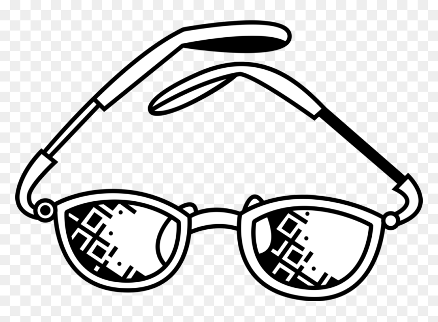 Vector Illustration Of Reading Glasses Eyeglasses To - Glasses, HD Png Download - spectacles vector png
