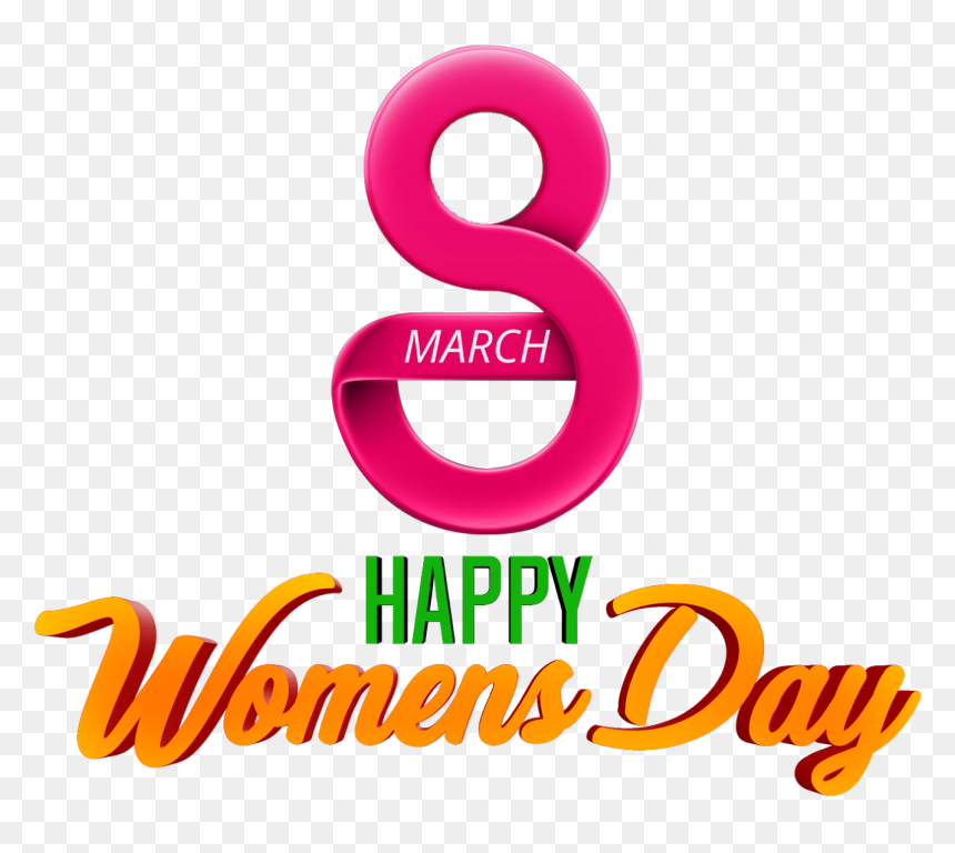 Transparent Happy Womens Day Png, Png Download - women's day png