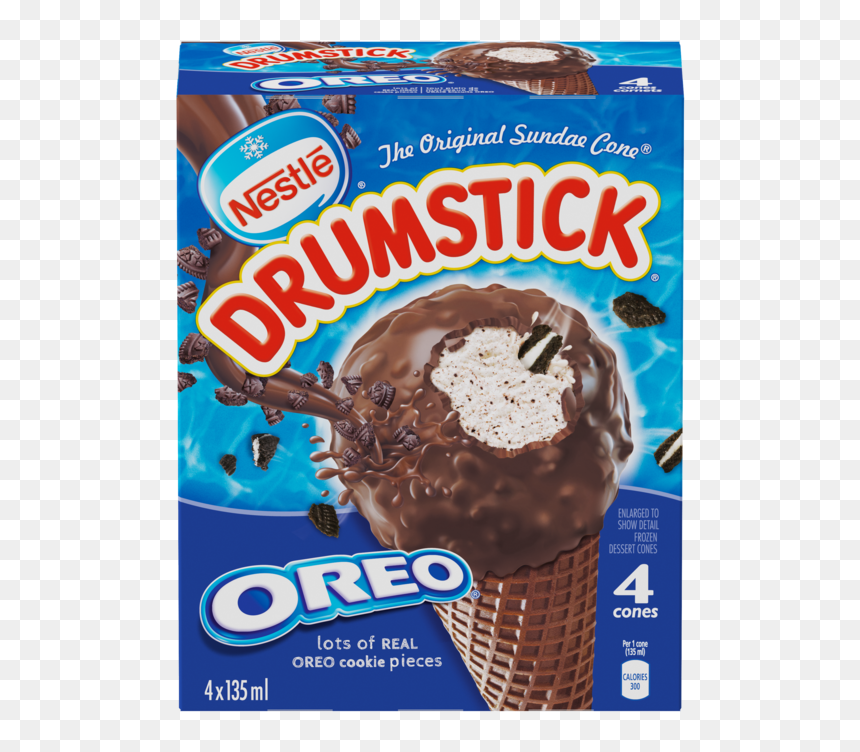 Alt Text Placeholder - Oreo Drumstick Ice Cream, HD Png Download - drumsticks png