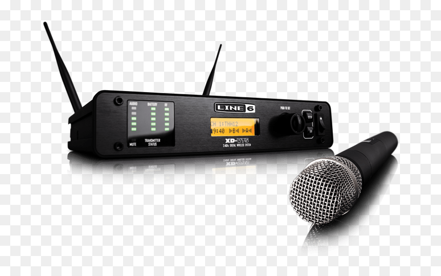Xdv75 Line 6, HD Png Download - radio microphone png