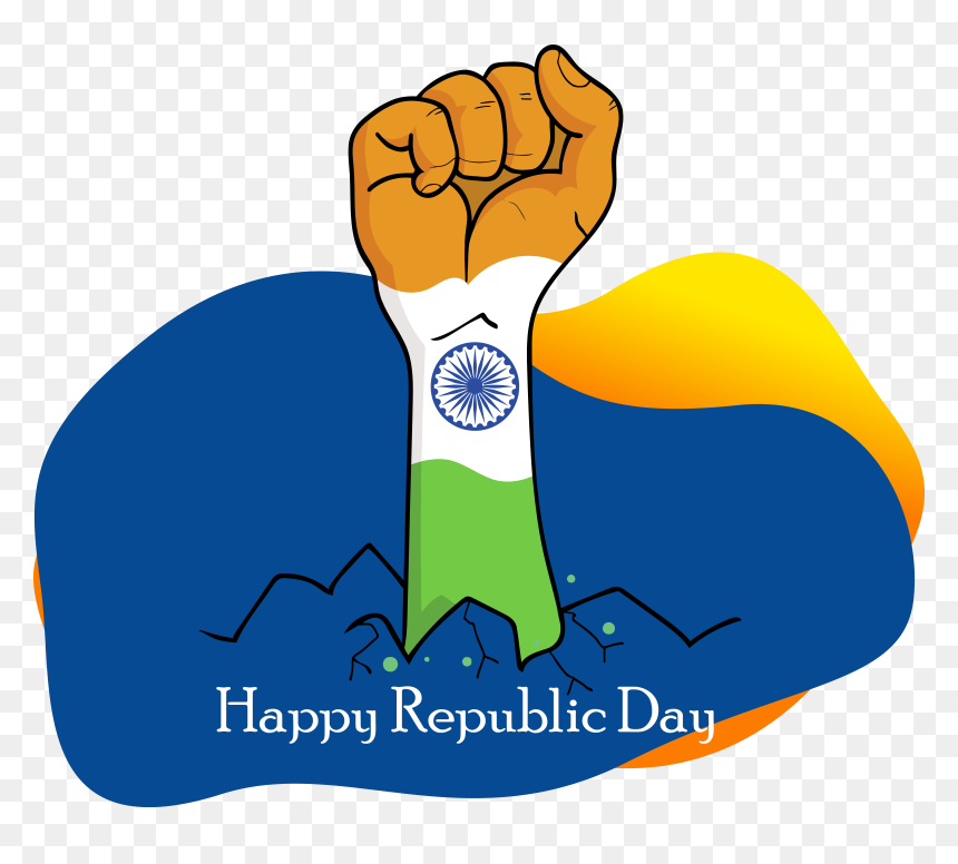 Happy Easter Frame, HD Png Download - republic day png images
