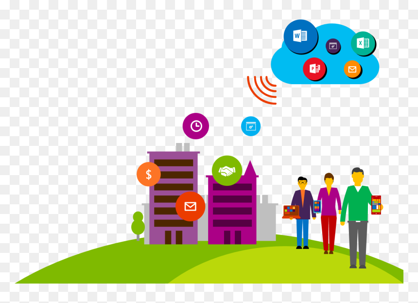 7 Background - Office 365 Deliver, HD Png Download - space background png
