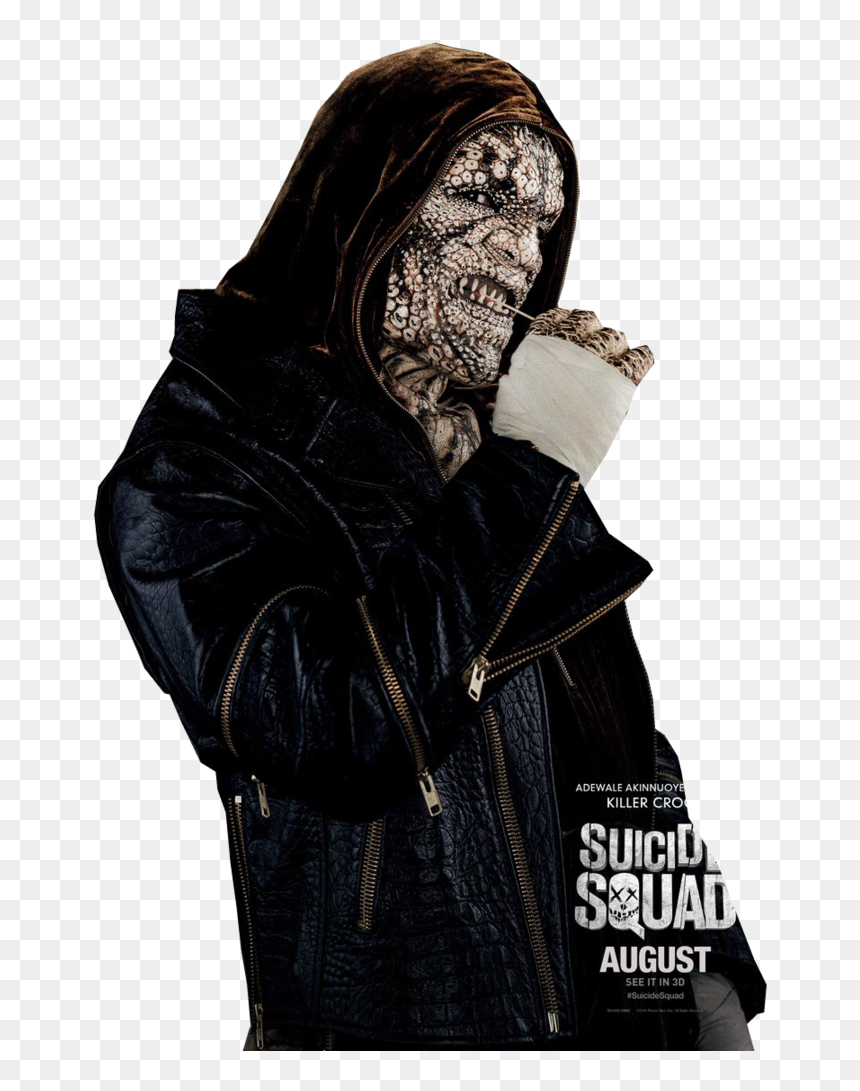 Escuadrón Suicida Killer Croc, HD Png Download - suicide squad png