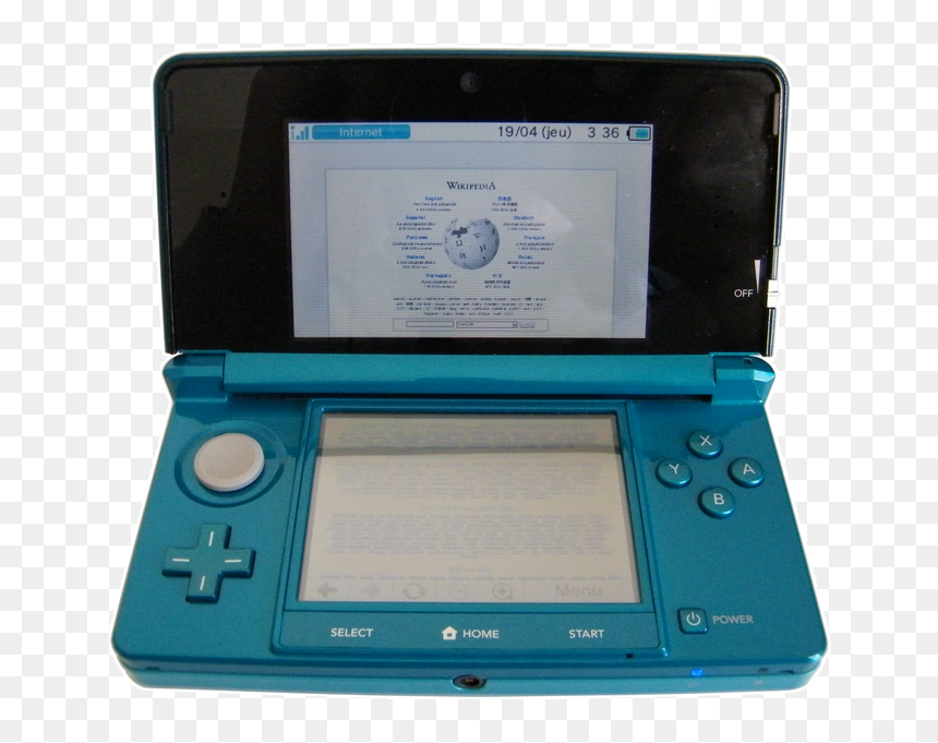Navigateur Web Nintendo 3ds - Nintendo 3ds Internet Browser, HD Png Download - 3ds png