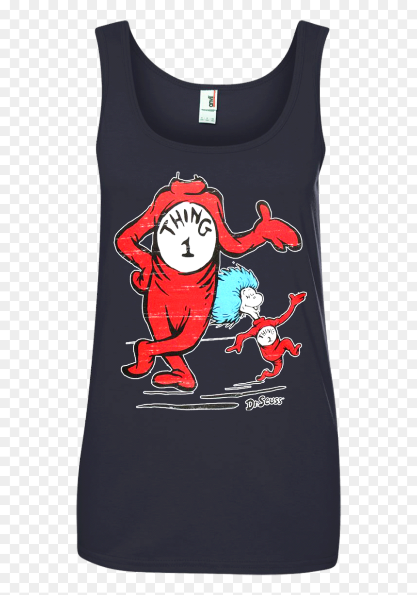 Thing 1 And Thing 2 Shirts Child - T-shirt, HD Png Download - thing 1 and thing 2 png