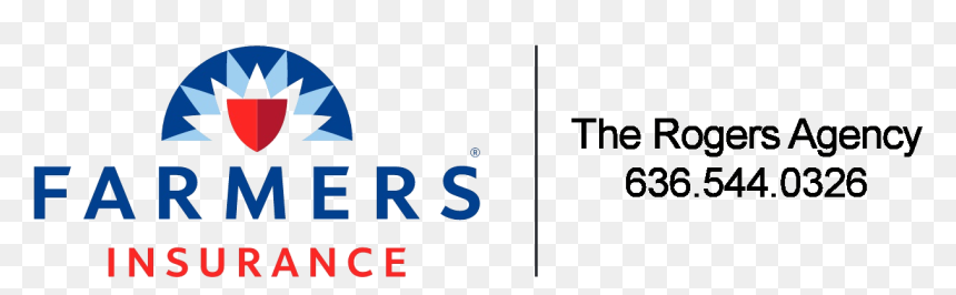 Logo Farmersinsurance Rogersagency - Electric Blue, HD Png Download - farmers insurance logo png