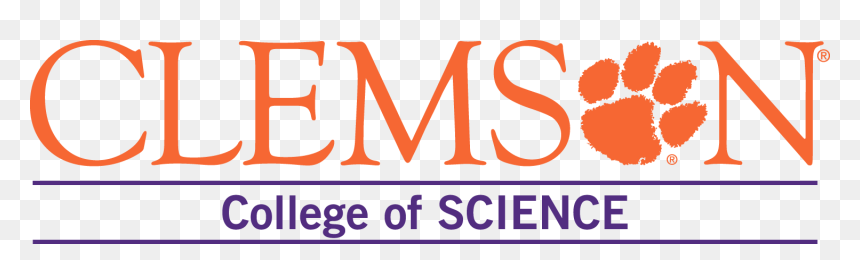 Clemson College Of Science ⇣ - Clemson Biological Sciences Logo, HD Png Download - tiger paw png