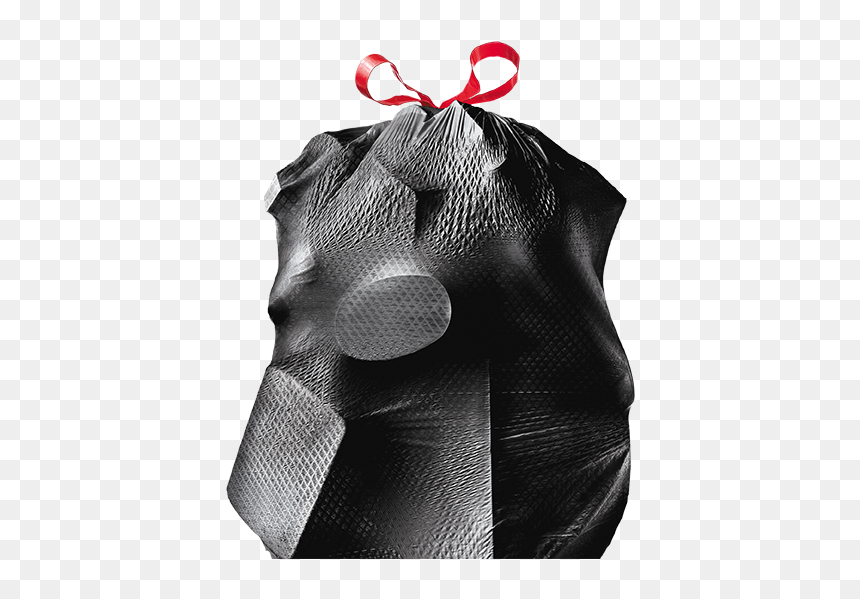 Black Force Flex Trash Bag, HD Png Download - trash bag png