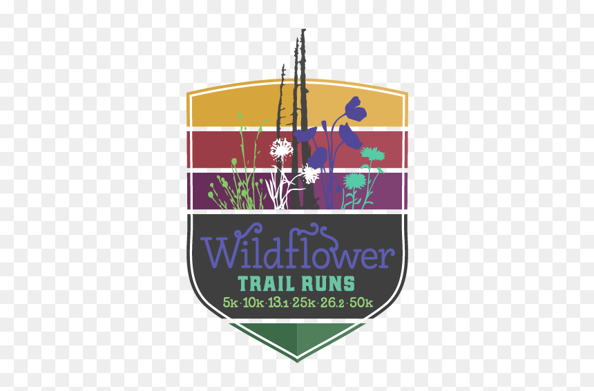 Wildflower Artboard 1md - Best Trail Run Medal, HD Png Download - fire trail png