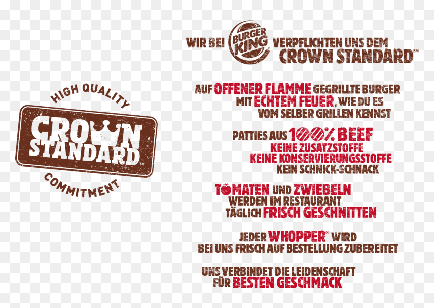 Burger King , Png Download - Crown Standard Burger King, Transparent Png - burger king crown png