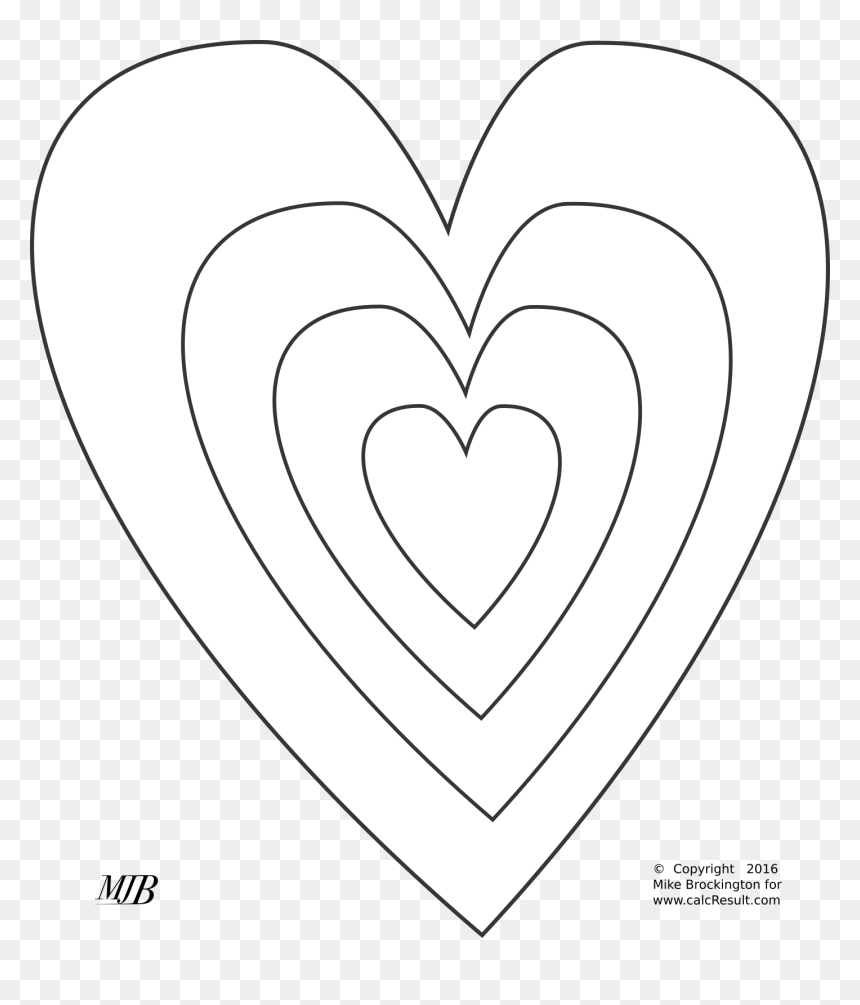 Best Quality Png File - Rainbow Heart To Color, Transparent Png - best quality png