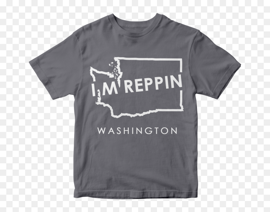 Active Shirt, HD Png Download - washington state outline png