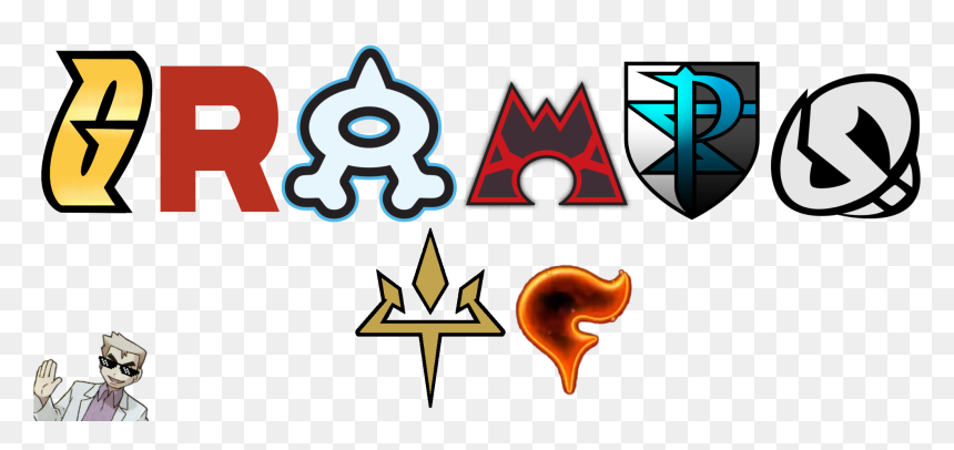 Pokemon Evil Team Gramps, HD Png Download - professor oak png