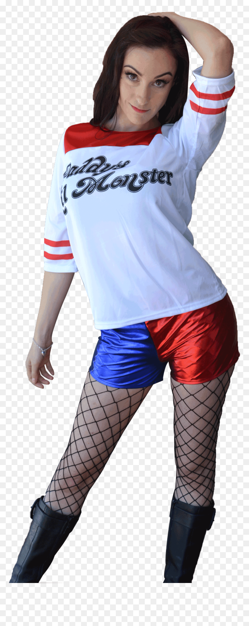 Harley Quinn Costume"
 Class="lazyload Lazyload Fade - Tights, HD Png Download - suicide squad png