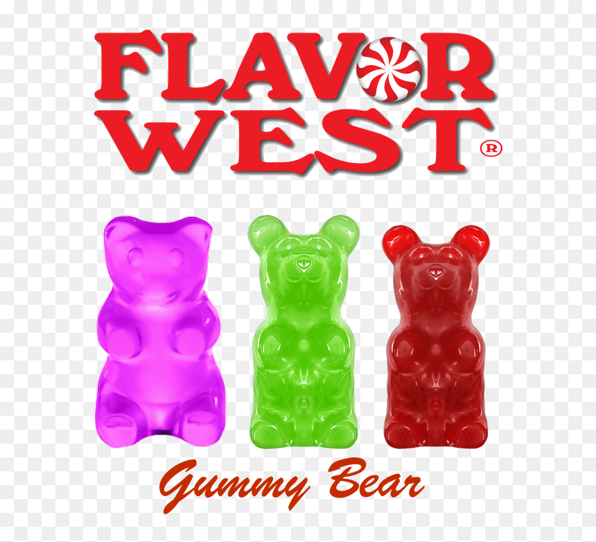 Transparent Gummy Bear Clipart - Green Gummy Bear, HD Png Download - gummy bear png