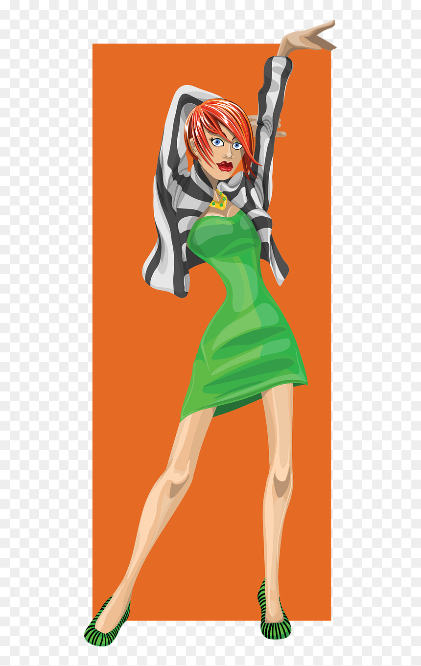 Dance, HD Png Download - party girl png