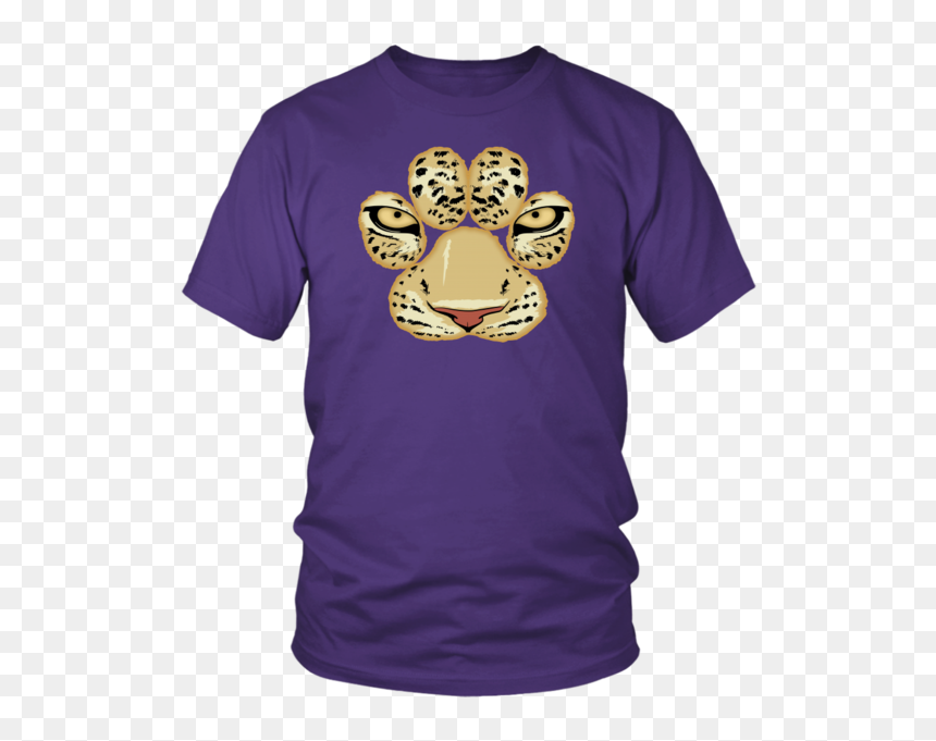 T-shirt, HD Png Download - tiger paw png