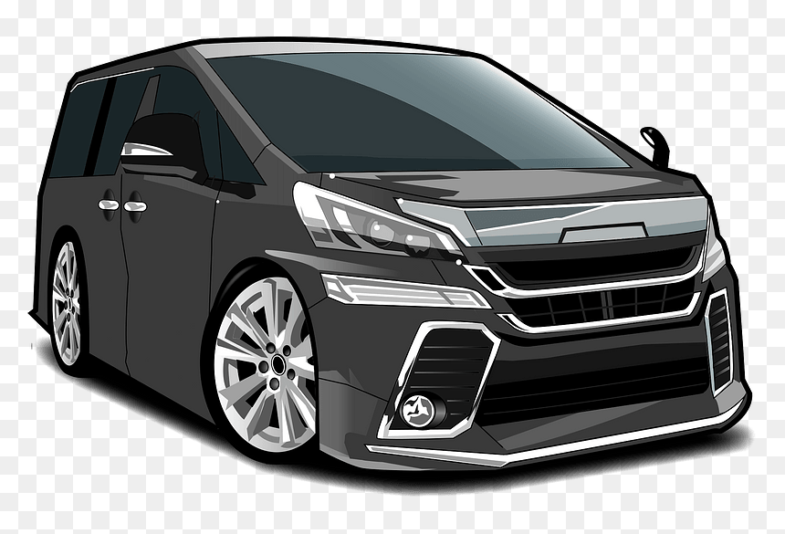 Toyota Vellfire Car Clipart - Honda, HD Png Download - toyota png