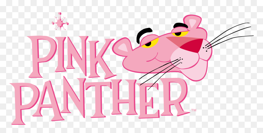 Pink Panther Logo, Bing Images - Pink Panther Cartoon Logo, HD Png Download - pink logo png