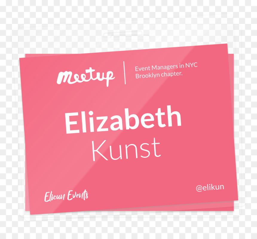 Elizabeth Lambert, HD Png Download - meetup png