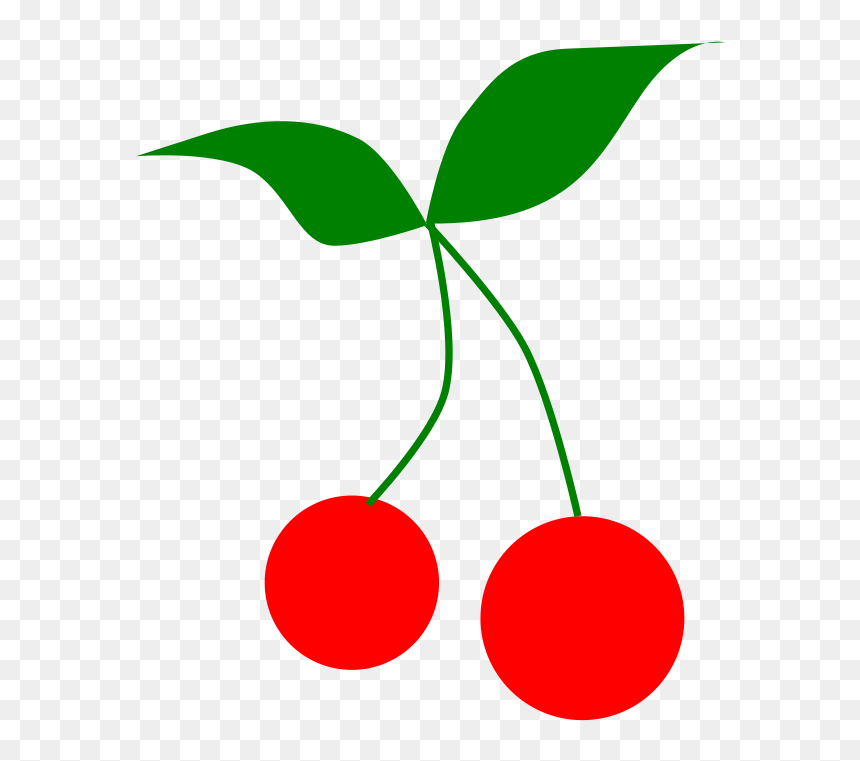 Cherry Clipart Black And Whit - Cherry Vector Free Png, Transparent Png - cherries png