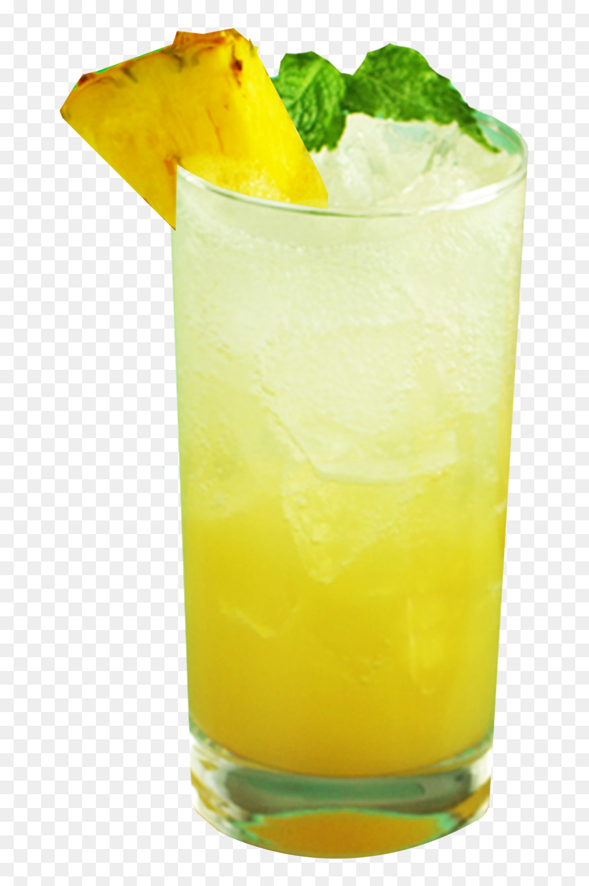 Transparent Soda - Soda Glass Png, Png Download - pineapple juice png