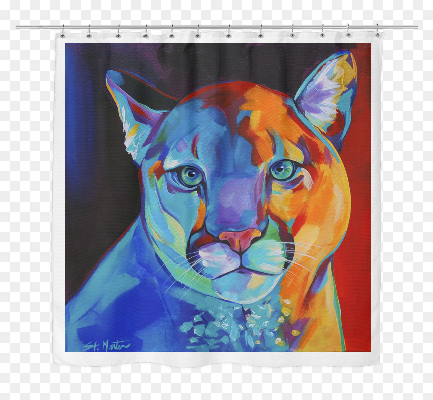 Painting, HD Png Download - mountain lion png