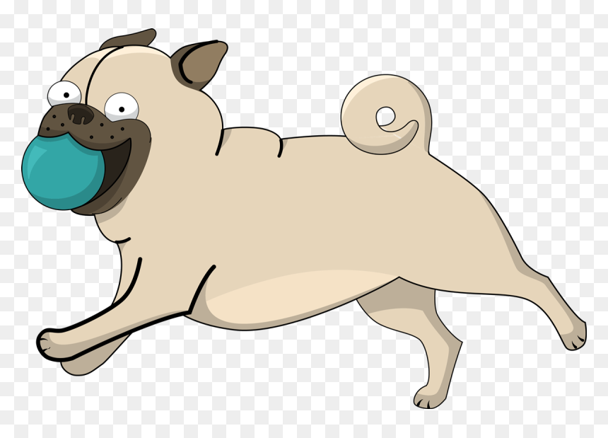 Puppy Pencil And In - Pug Clipart Transparent, HD Png Download - pug face png