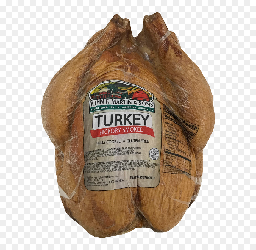Hickory Smoked Turkey - John F Martin, HD Png Download - cooked turkey png