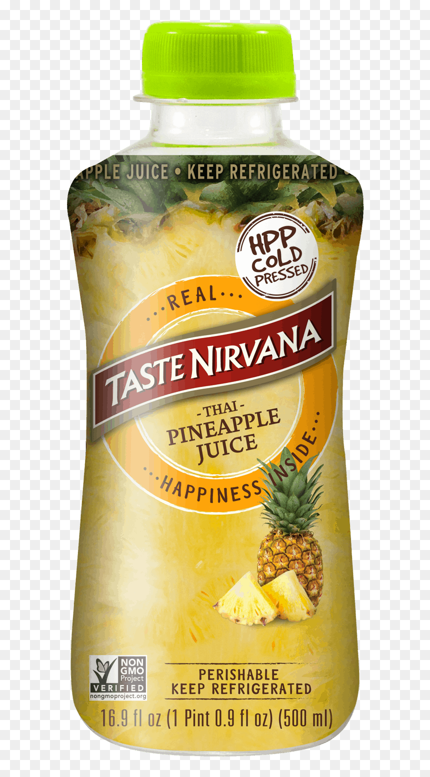Front Face Of Hpp Pineapple Juice - Hospitality Management, HD Png Download - pineapple juice png