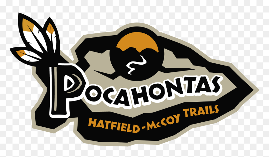 Pocahontas Trail Hatfield Mccoy Trails Map, HD Png Download - fire trail png